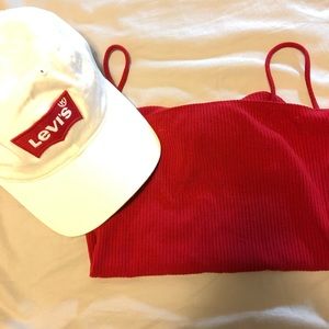 Levi’s Hat & Reformation bodysuit